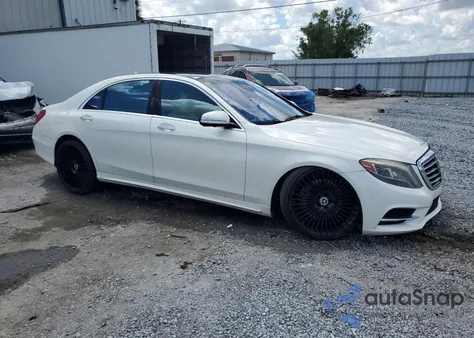 2014 Mercedes-Benz S 550 from USA, damaged, VIN WDDUG8CB8EA062889